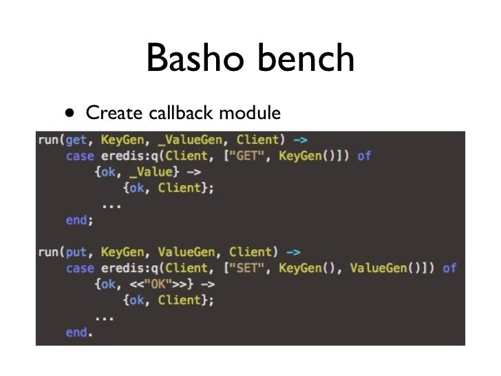 basho bench